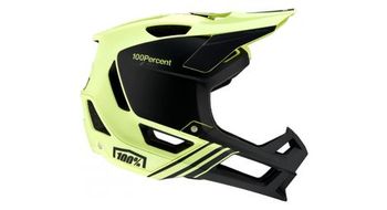 Casco integral 100  trajecta fidlock ltd amarillo   negro