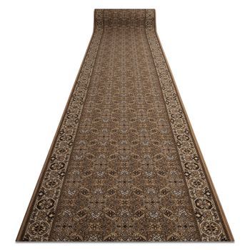Alfombra De Pasillo Con Refuerzo De Goma  Bidjar Beige 67cm 67x470 Cm