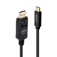 adaptador de cable lindy 43501 usb-c a displayport 2 m resolucion 4k