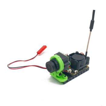 EWRF 1W FPV VTX Cámara Combo 5,8 GHz 1000TVL CMOS Ajustable 300 600 1000mW 7 24V Amplio Voltaje para Carreras Drones de