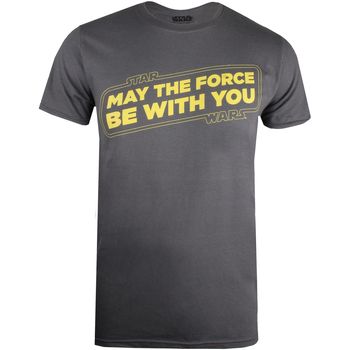 Disney Camiseta May The Force Be With You para hombre