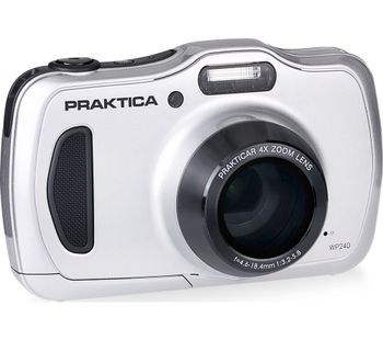 PRAKTICA Luxmedia WP240-S Compact Camera - Silver, Silver