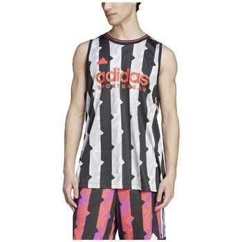 adidas Camiseta tirantes Débardeur House of Tiro noir multicolore para mujer