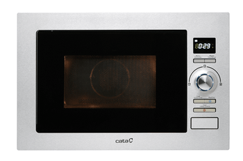 HORNO MICROONDAS INTEGRABLE CATA MC 25 D 25 LITROS CON GRILL INOX