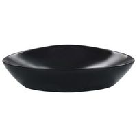 lavabo de bano moderno  lavabo 585x39x14 cm ceramica negro