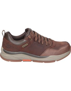 Zapato Waterproof Skechers Relaxed Fit Benago Marrón 44