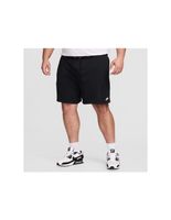 pantalon nike club french terry flow shorts hombre negrogris