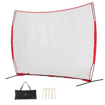 Vevor Red De Barrera Deportiva 12x9 Ft, 3930x1400x2750 Mm - Red De Respaldo Portátil Para Entrenamiento