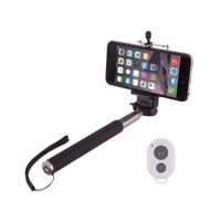 telescopic selfie stick with remote
