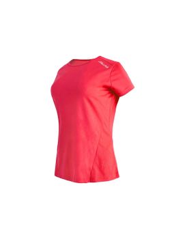 Camiseta de running Joluvi Runplex W Rosa
