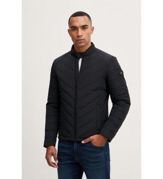 Guess para hombre. M4YL05WG9O2 Chaqueta acolchada negro (XL), Casual, Poliamida