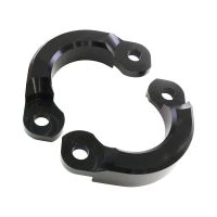 brida tubo de escape moto guzzi serie grossa 48mm cnc separada negro