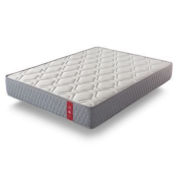 Colchón De Espuma Hr  105x190 Cm Jasper - Altura +/- 25 Cm - Firmeza Media/alta - Espuma Hr De Alta Densidad - Tejido Stretch - Gran Adaptabilidad - 3d Airfresh - Gran Durabilidad