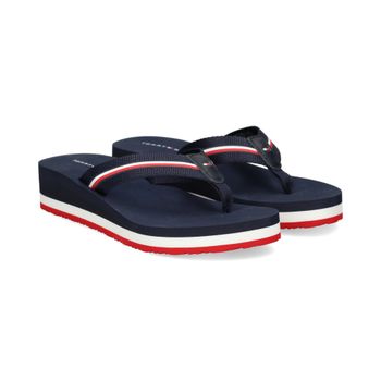 Tommy Hilfiger Chanclas Mujer - Azul Marino Talla 38