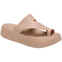 crocs sandalias sandales getaway platform toe loop free feelr para mujer