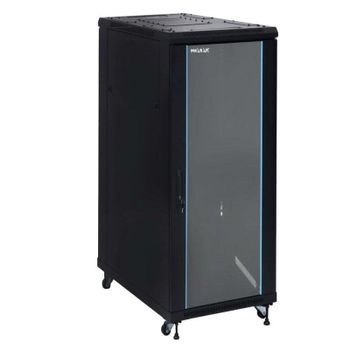 Armario rack Phasak PHO 6632 32U 600x600 negro desmontado ventilación eficiente