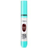 loreal paris esmalte para unas felt nail polish magic mani touch-ups go - 404 wine para mujer