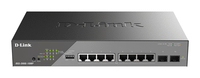 10-port gigabit ethernet long range poe surveillance switches