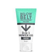 below the belt grooming 3-in-1 fresh shower gel 75ml