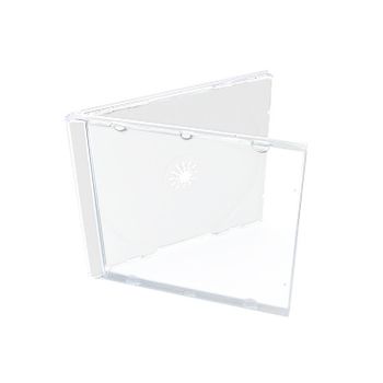 Caja de CD Transparente - 500 unidades