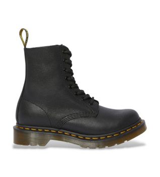 Dr Martens para mujer. 13512006 Botas de piel 1460 negro (36), Plano, Cordones, Casual