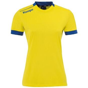 Kempa Camiseta T-shirt Jaune pour Femme para mujer