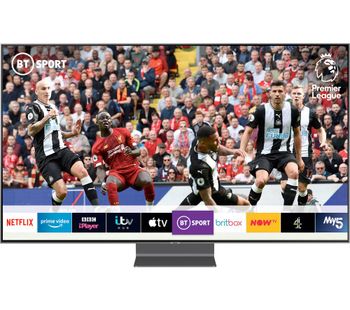 SAMSUNG QE75Q90RATXXU 75? Smart 4K Ultra HD HDR QLED TV with Bixby, Blue