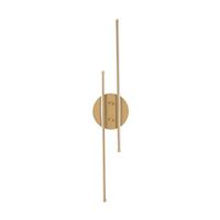 lampara de pared umut-13298 oro metal 17x 86x 5 cm