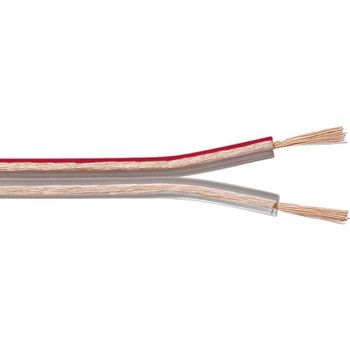 Goobay Cable para Altavoz 2x2.5mm 100m Transparente