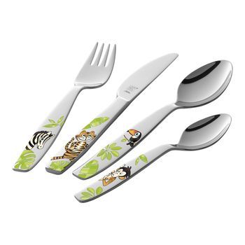 Cubertería Infantil Zwilling Jungle 4 Pcs