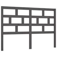cabecero accesorio para dormir mueble dormitorio 156 x 4 x 100 cm madera de pino gris tdl0203414