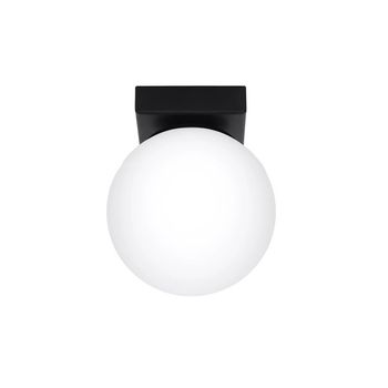 Foco de superficie eaus negro, 1 luz