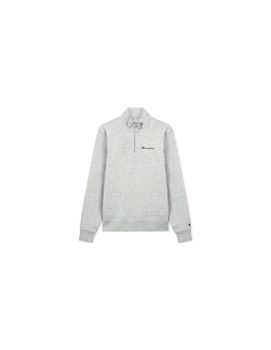 Sudadera Champion Half Zip Hombre Gris
