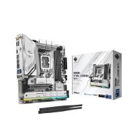 placa base asrock b860 lga 1851 micro atx b860m steel legend wifi 6e ddr5 256gb pcie 25g lan