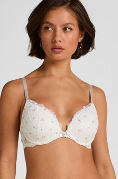 Hunkemöller Sujetador push-up de aros preformado Marine Blanco
