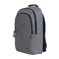 mochila trust avana gris 16 rpet ecologica 20l resistente agua 3 compartimentos