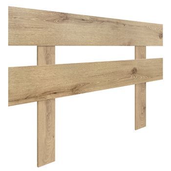 Dhome Cabecero Cambrian 100cm Horizontal Estilo Valla Con Patas Madera Reciclada Dm Herrajes Incluidos (100cm Horizontal Valla, Cambrian)