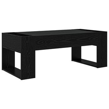 Mesa De Centro 110x50x41 Cm Madera - Negro