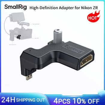 Adaptador de Alta Definición SmallRig para Nikon ZR que convierte un puerto Tipo D en un puerto Tipo A estándar para jaulas 5904/5905/5468/5467