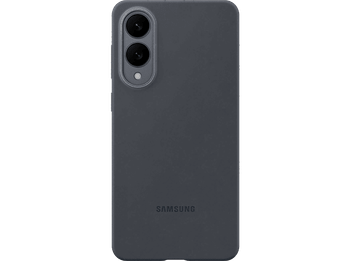 Funda móvil - Samsung, Para Galaxy S25 Edge, Silicona, Negra