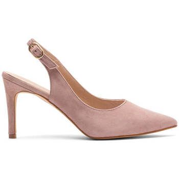 Narf Zapatos de tacón salon 76346 ante nude para mujer