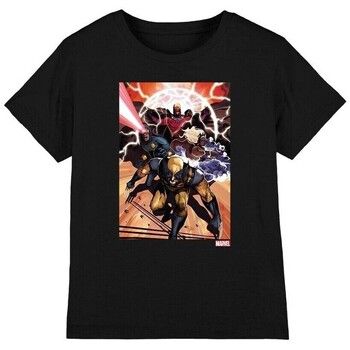 Marvel Tops y Camisetas X-Men Team Attack para niño