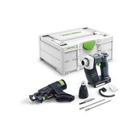 atornillador inalambrico para placas de yeso duradrive dwc 18-4500 basic - festool - sin bateria ni cargador - systainer - 576504