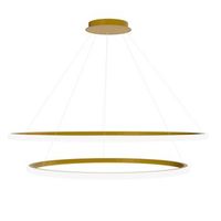 lampara colgante lhj008-cp2 brush gold