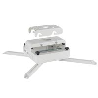 soporte de techo para proyector b-tech bt893 70 kg blanco
