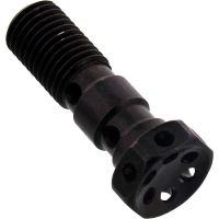 tornillo banjo m10x125 doble alu racing negro