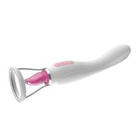 vibrador de masaje de lengua con calefaccion multifrecuencia para mujer blanco
