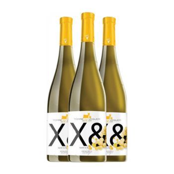 Torre Del Veguer Vino Blanco X&xv Penedès Joven 75 Cl 13% Vol. (pack De 3 Unidades)