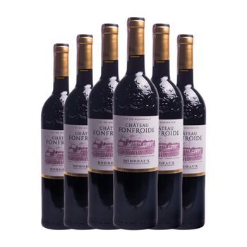 Vino Tinto Château Fonfroide Bordeaux 75 Cl 14% Vol. (pack De 6 Unidades)