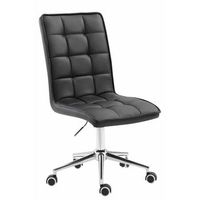 taburete peking v2 simil cuero negro 61x43x90 cm clp
